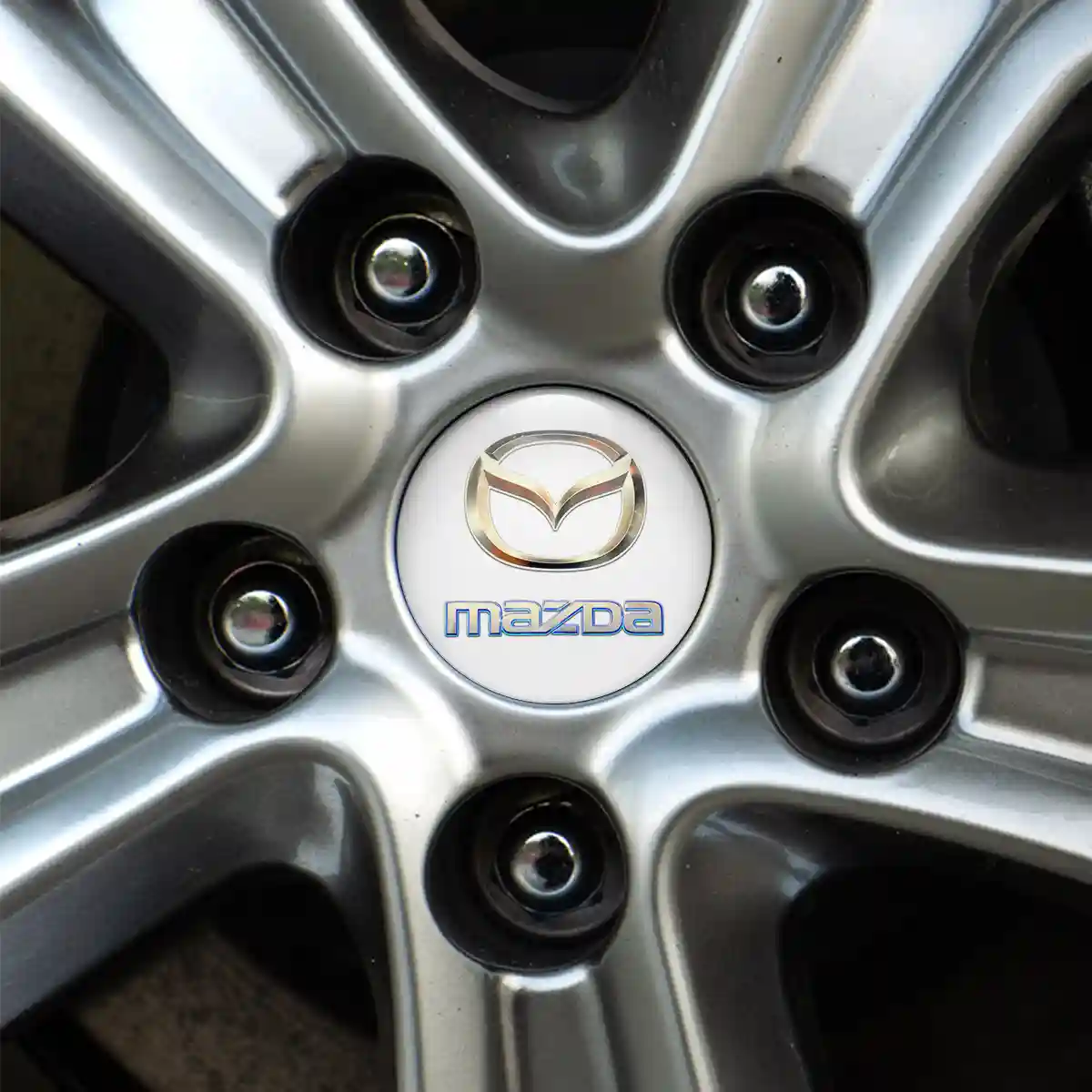 Mazda Emblem Center Hup Cap Interior Design