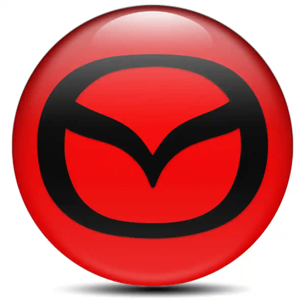 Mazda Emblem Center Hup Cap Stylish Design