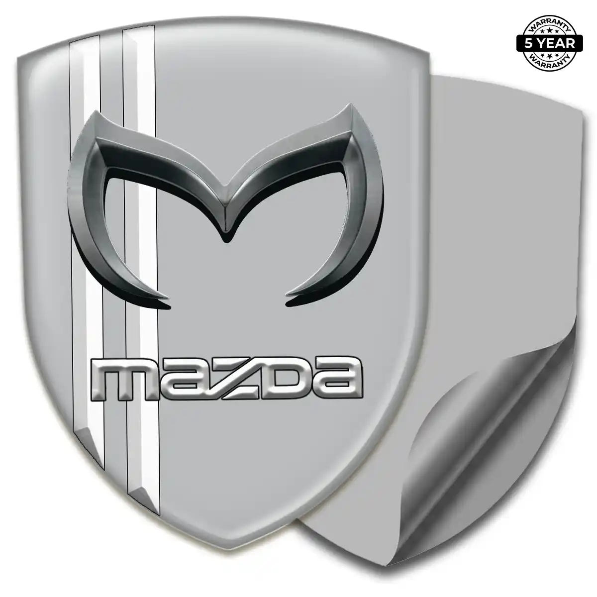 Mazda Emblem Crest Sleek Style