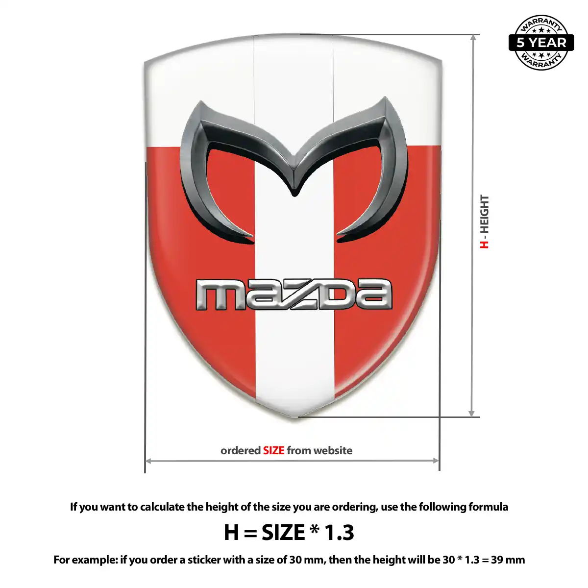 Mazda Emblem Elite Finish
