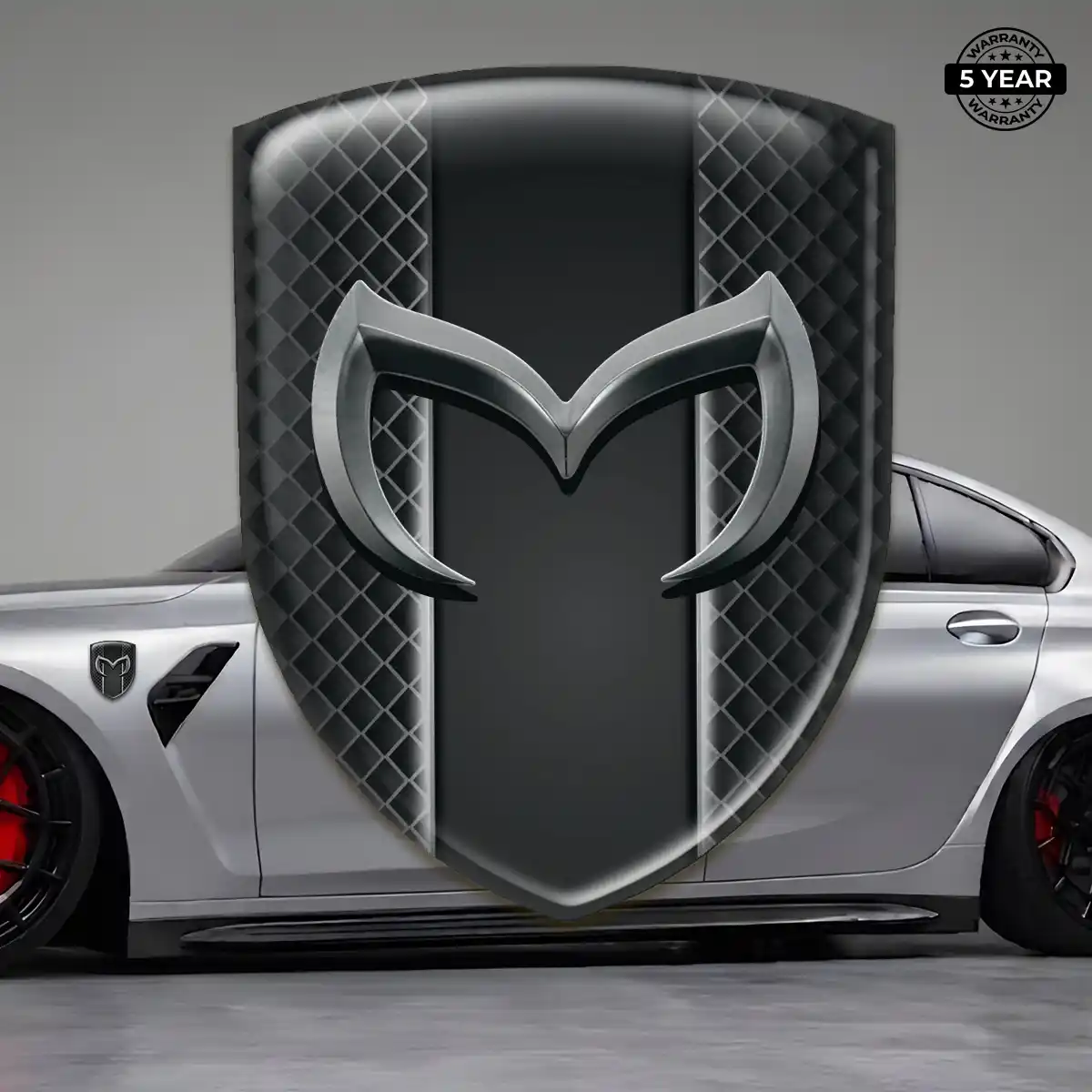 Mazda Emblem Logo Badge Sleek Style