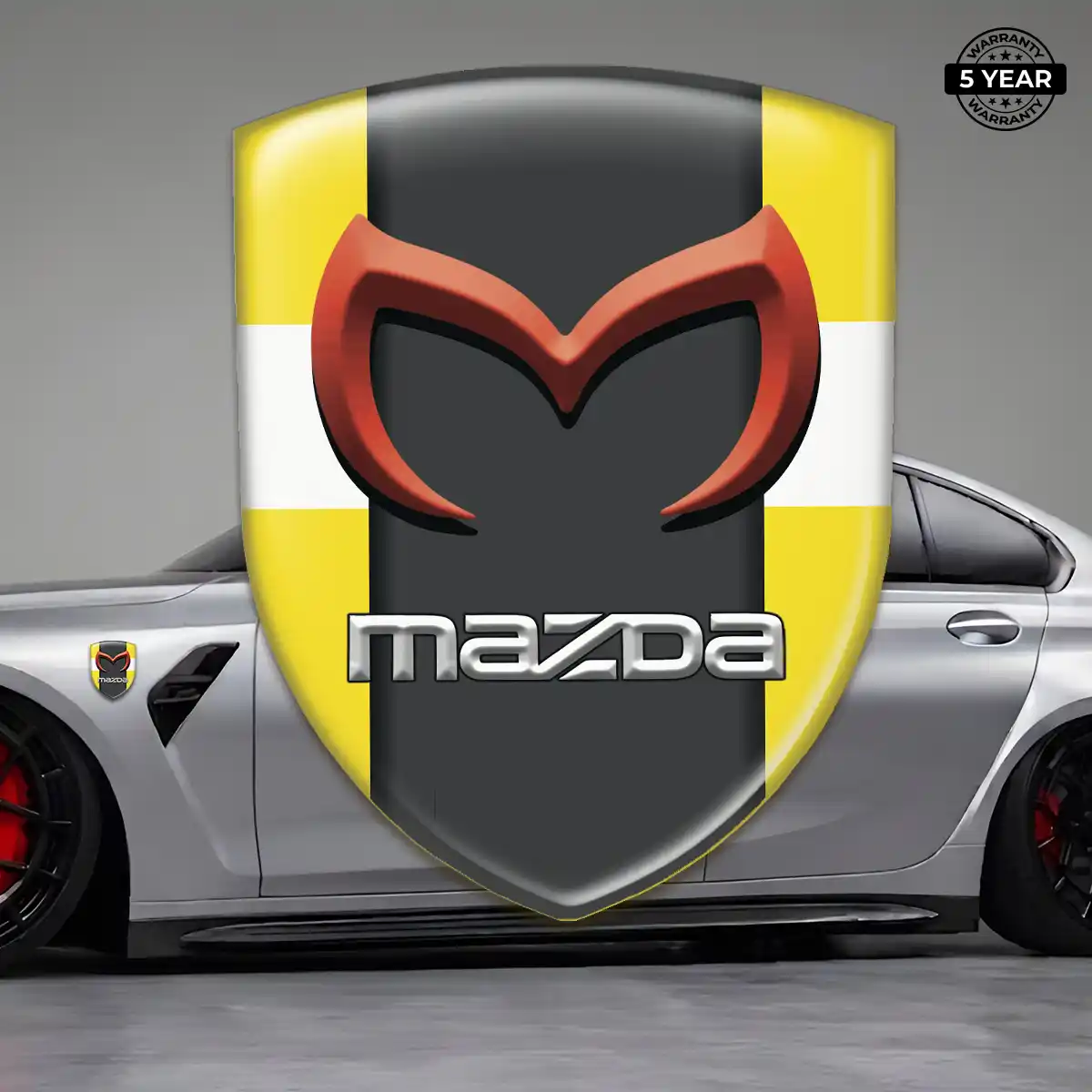 Mazda Emblem Logo Sleek Style