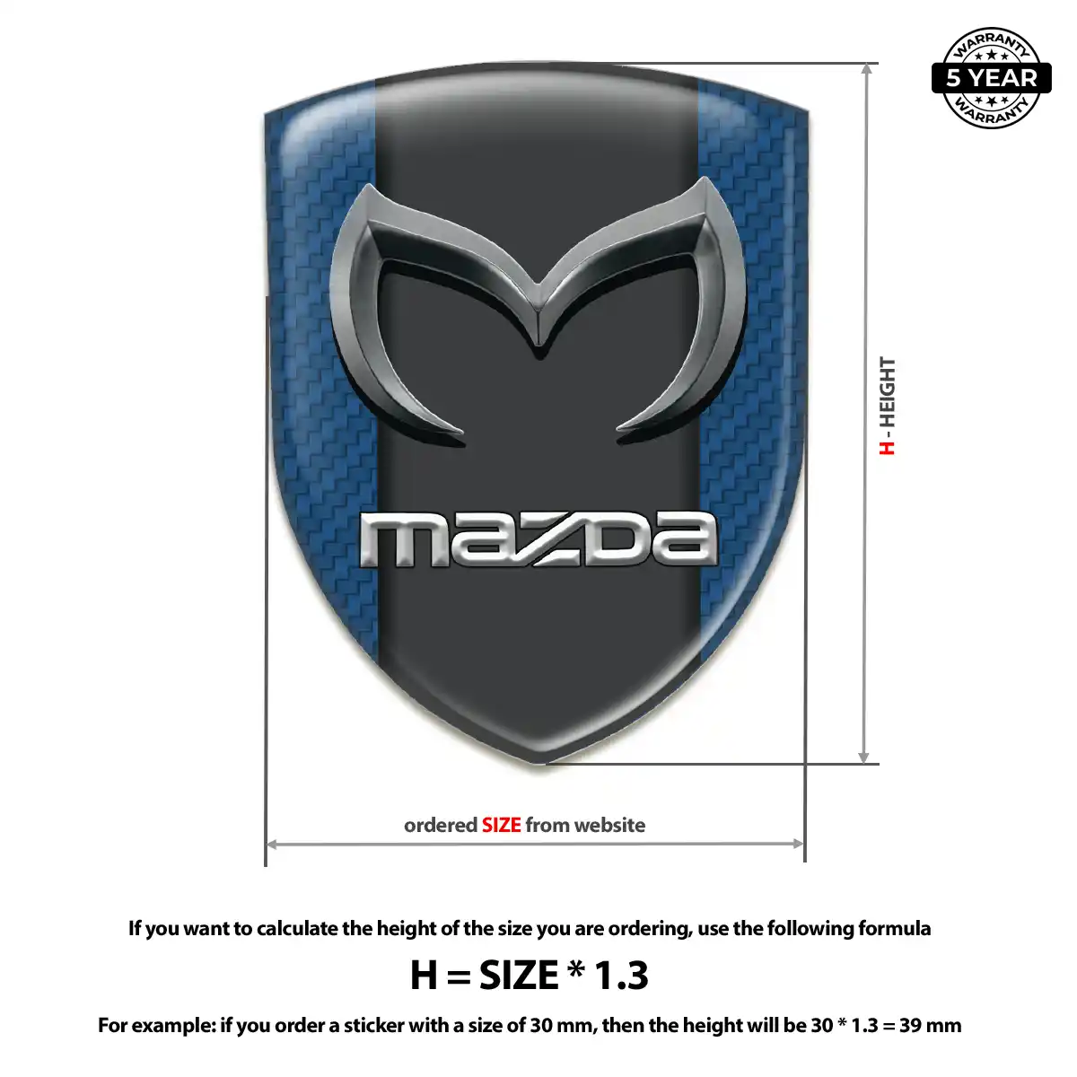 Mazda Emblem Refined Design