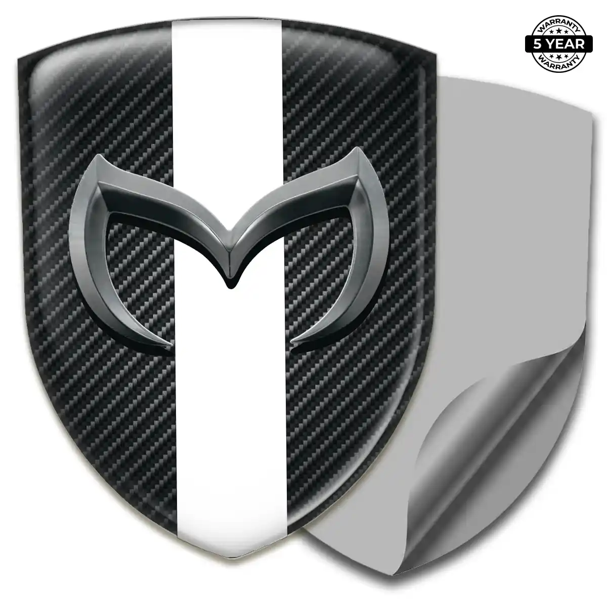 Mazda Emblem Shield Refined Design