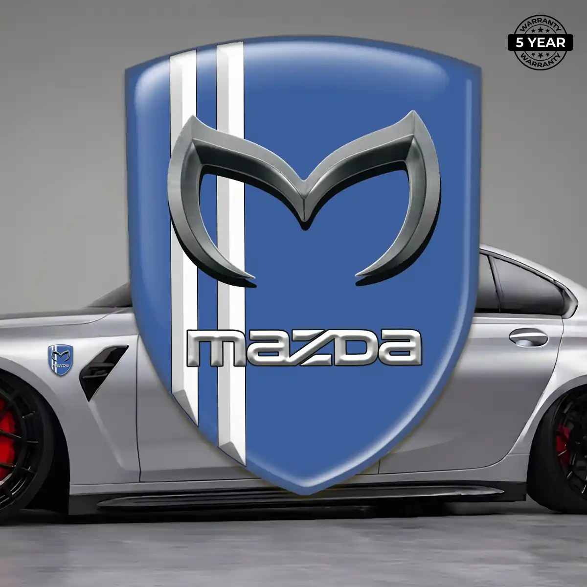 Mazda Emblem Sleek Style