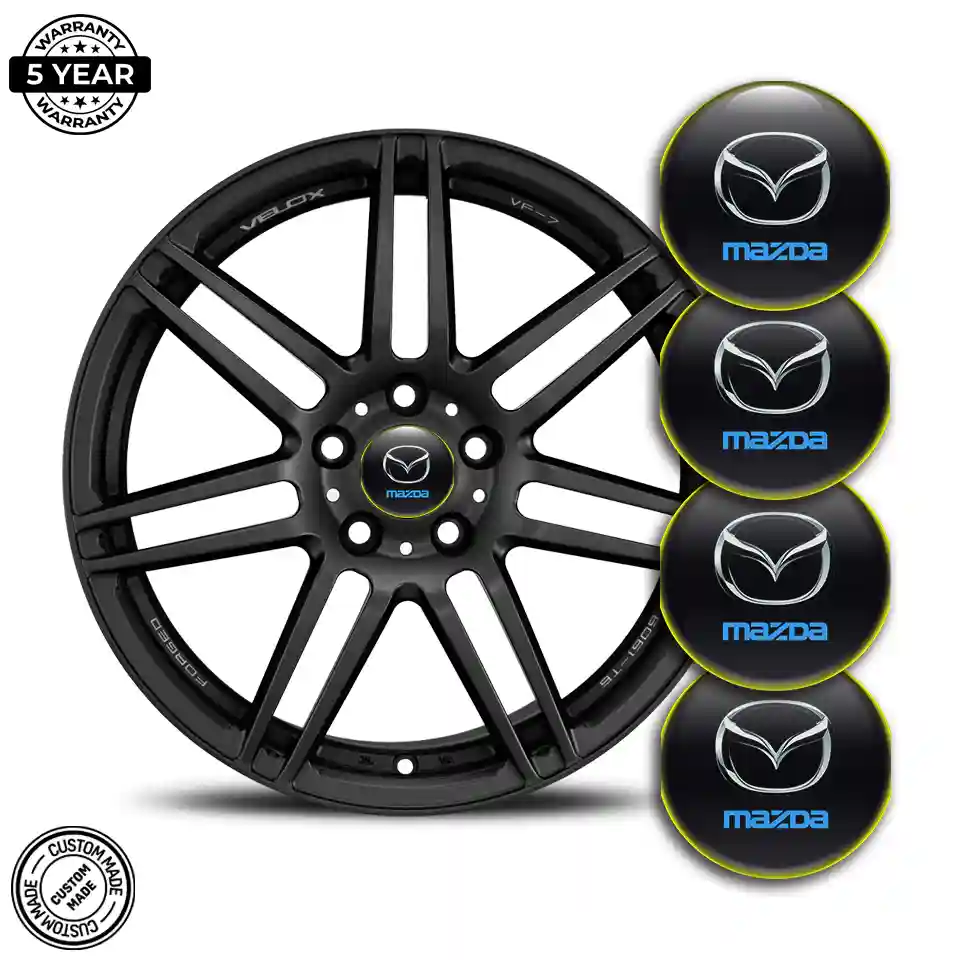 Mazda Epoxy Sticker Premium Quality