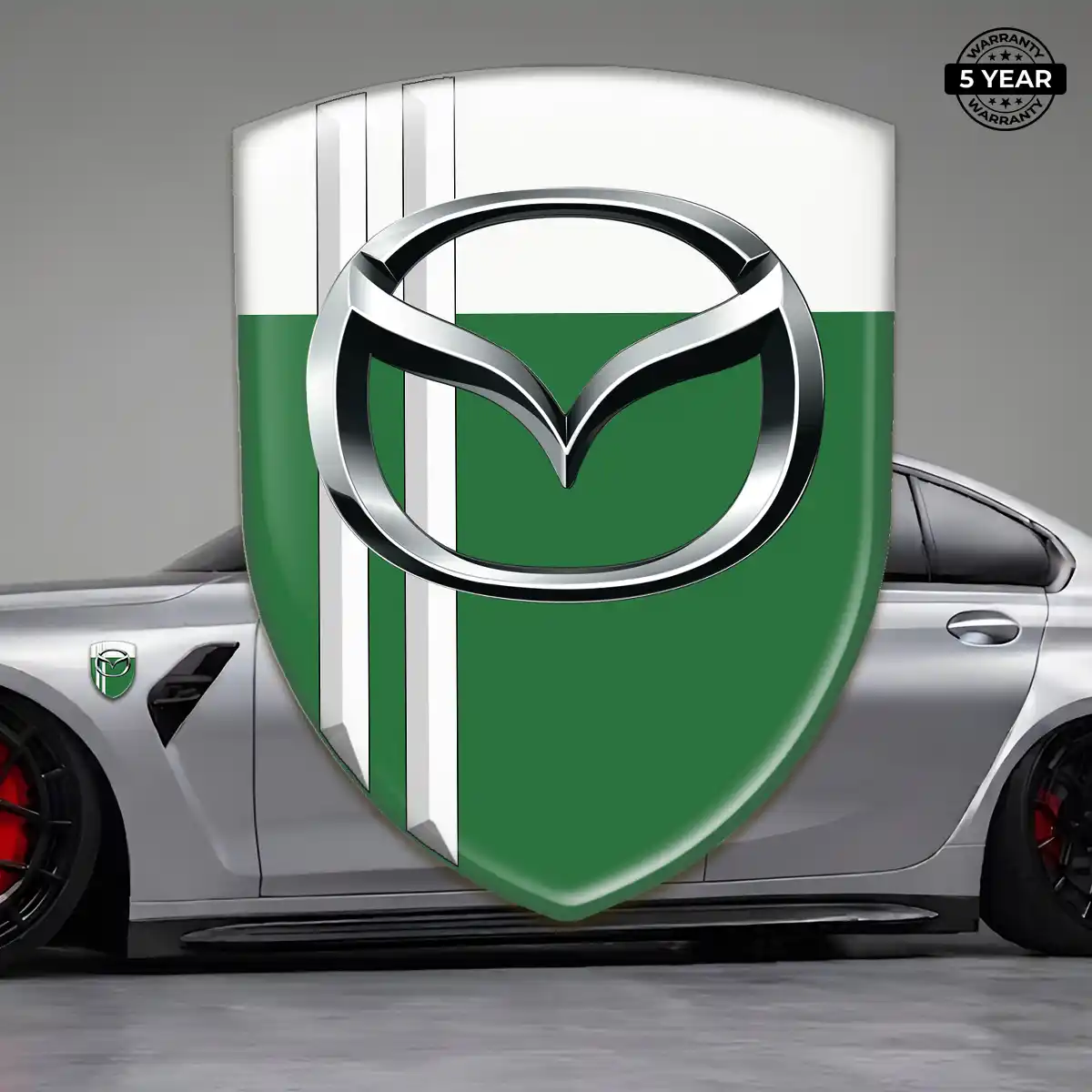 Mazda Logo Badge Refined Design