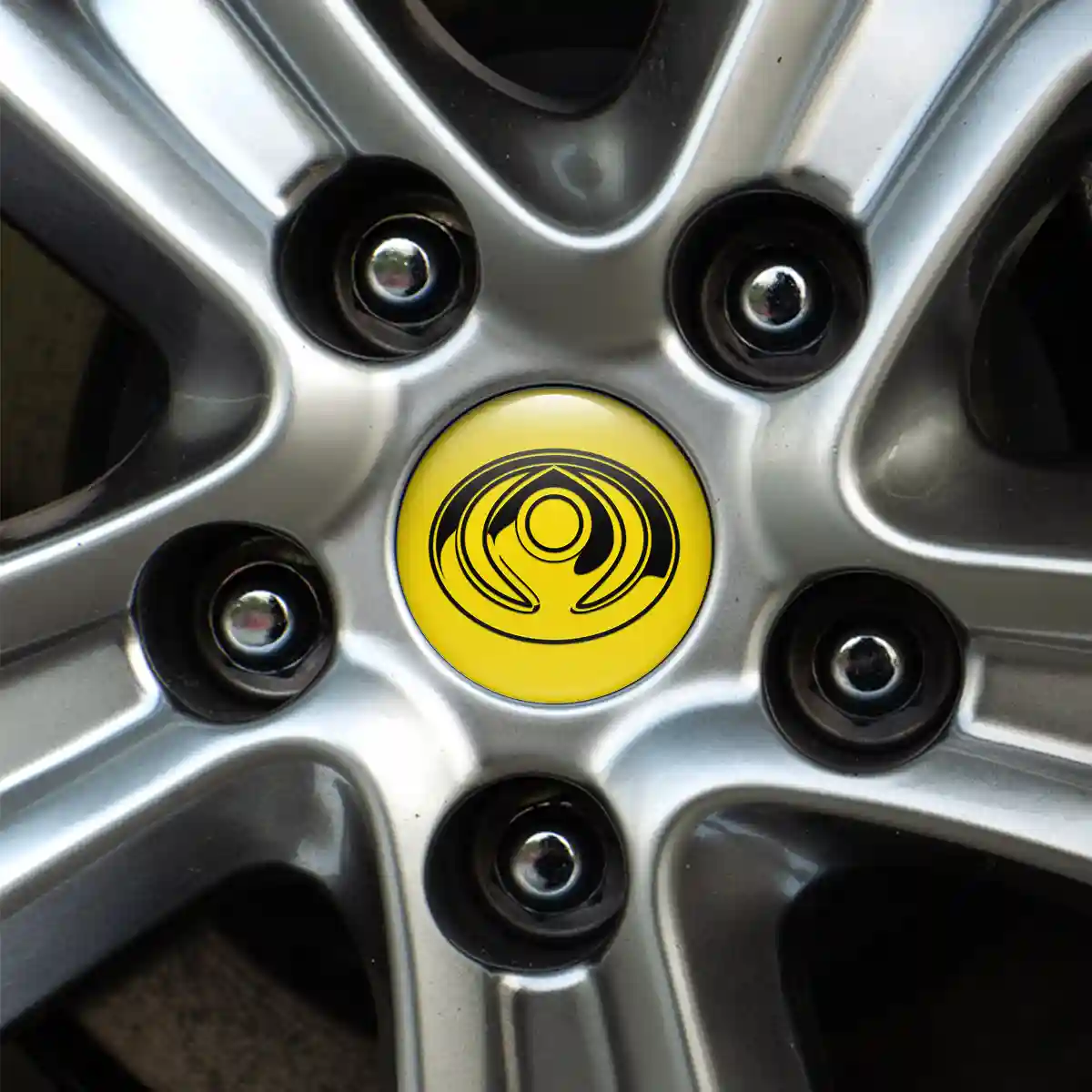 Mazda Logo Silicone Badge High Quality