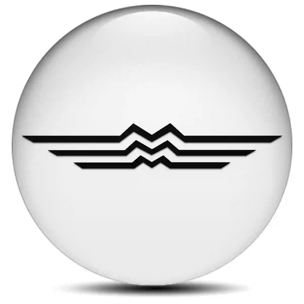 Mazda Logo Silicone Badge Self-Adhesive Exterior Design