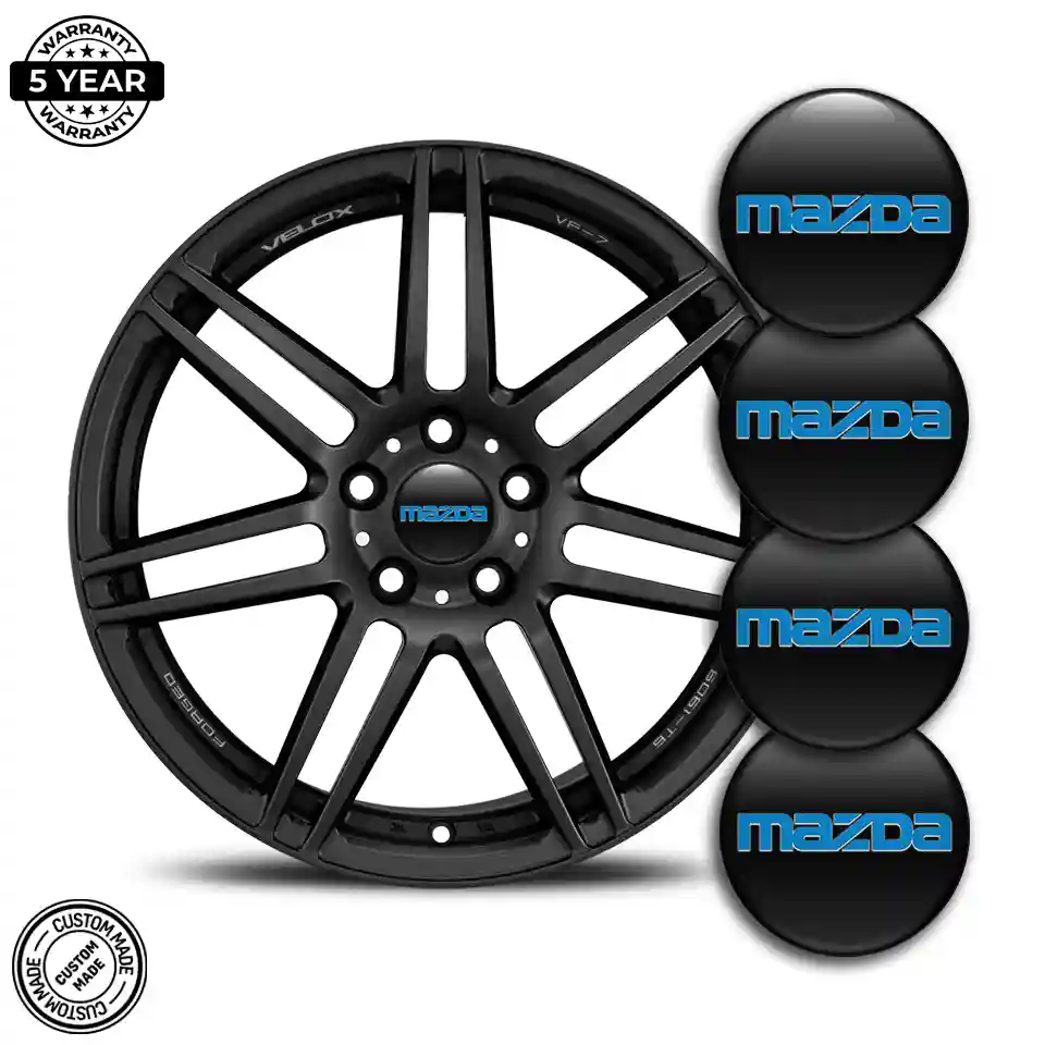 Mazda Logo Silicone Emblem High Quality