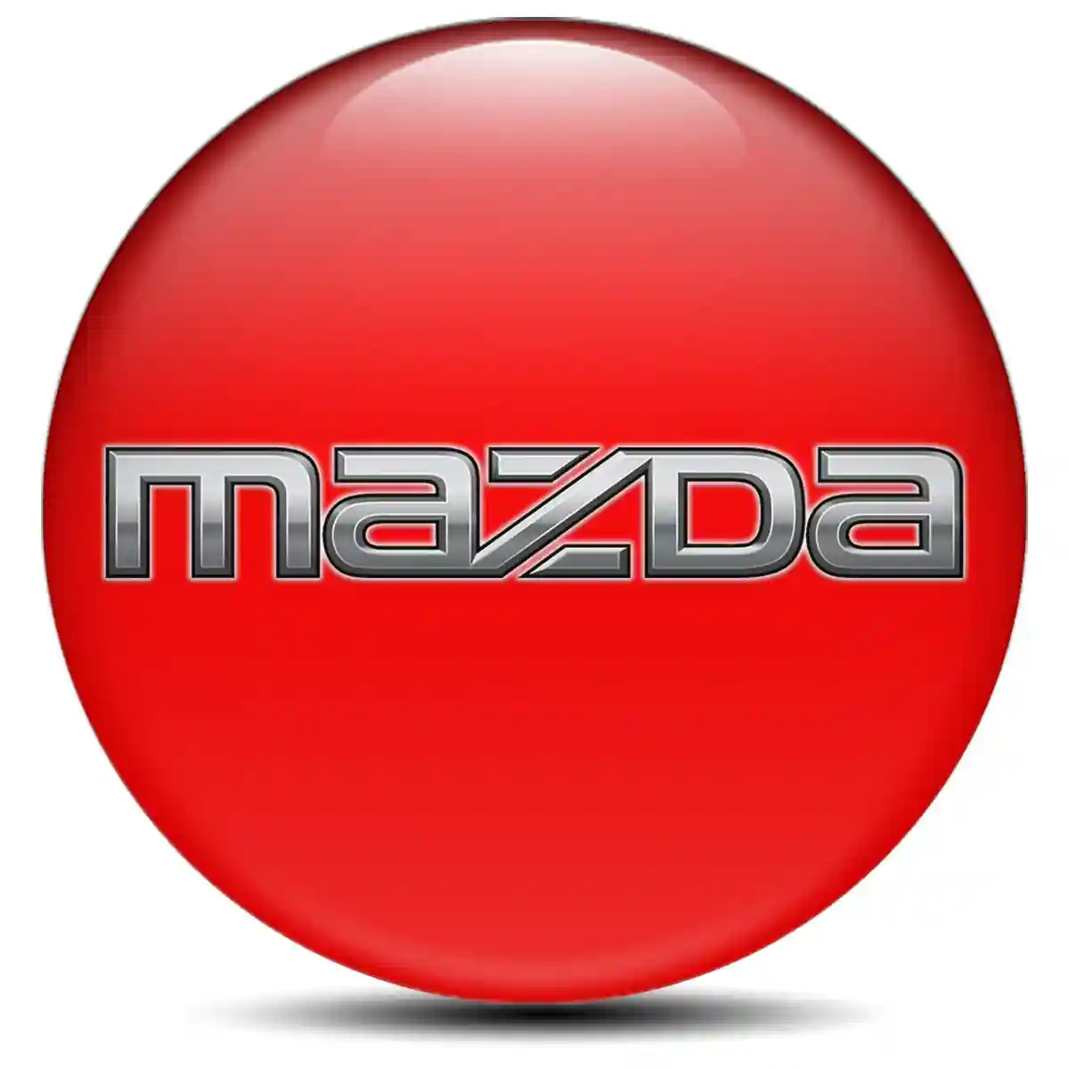 Mazda Logo Silicone Emblem Premium Quality