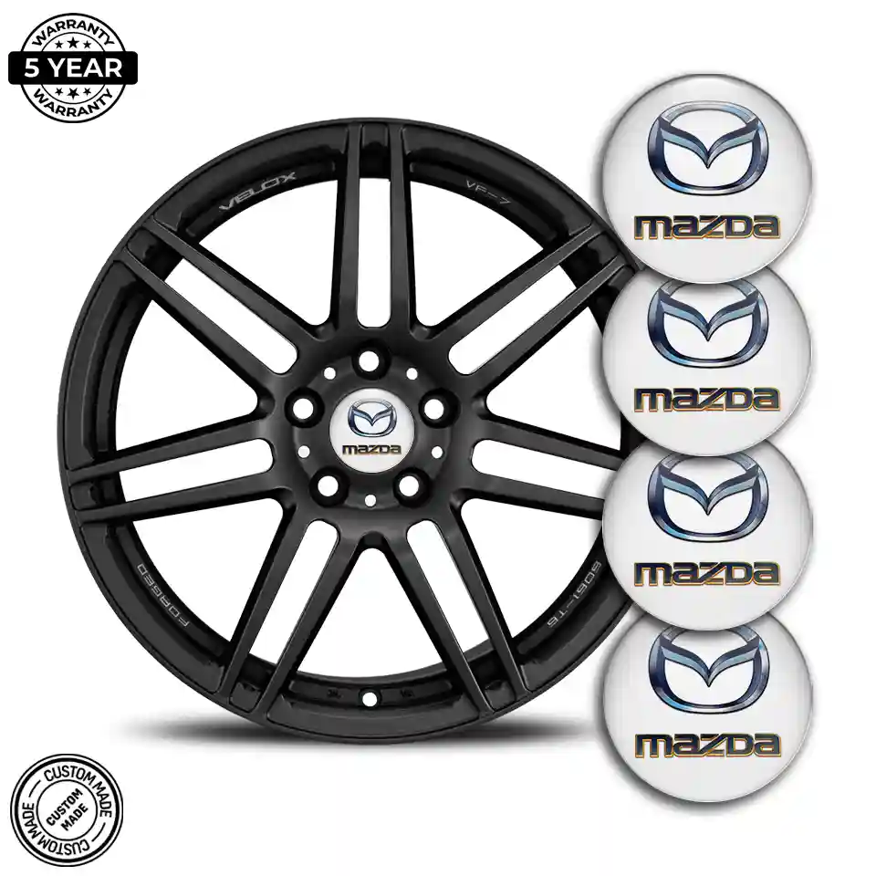 Mazda Logo Silicone Emblem Tuning Car