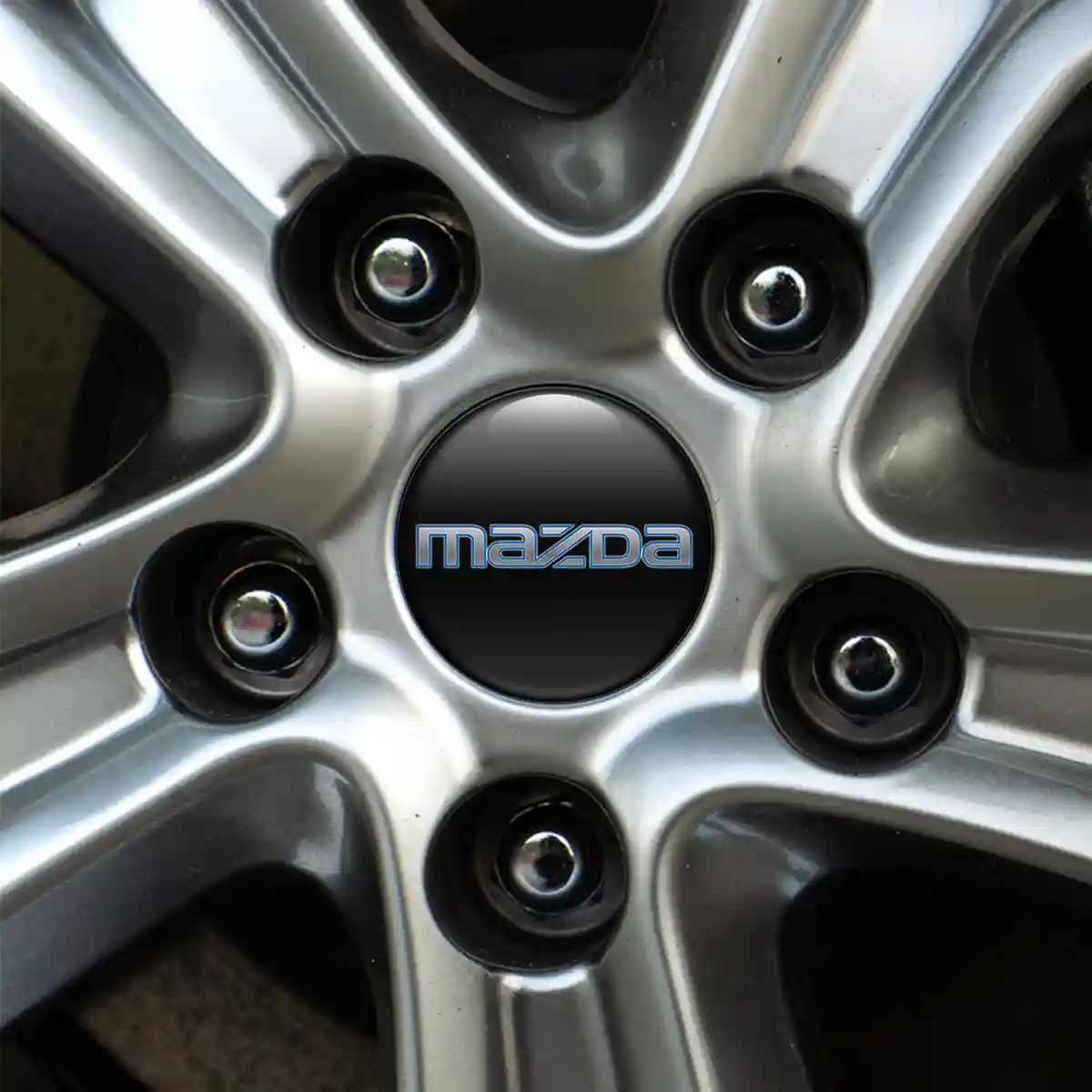 Mazda Logo Silicone Sticker Limited Edition