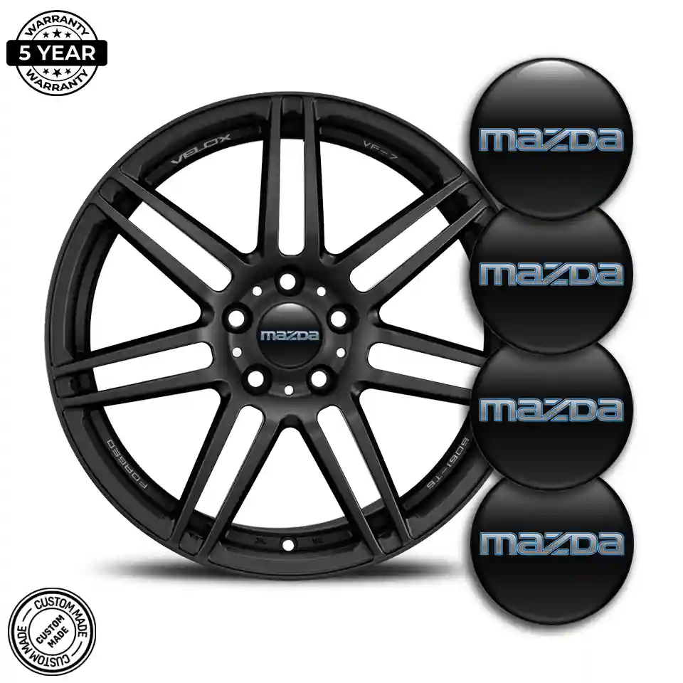 Mazda Logo Silicone Sticker Limited Edition