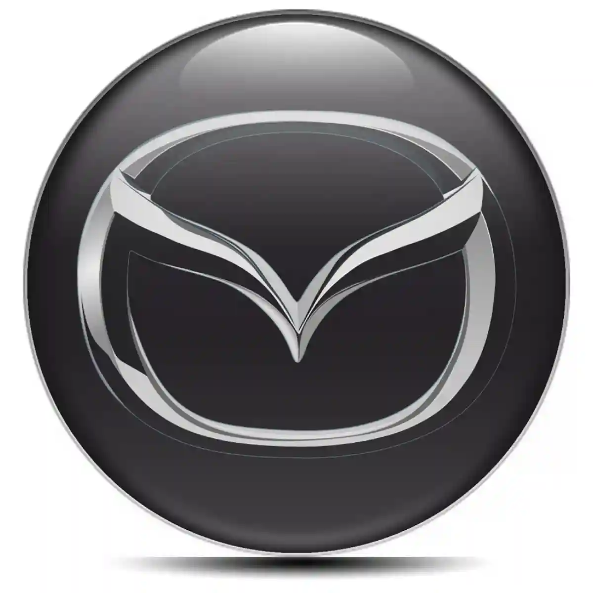Mazda Logo Silicone Sticker Premium Edition
