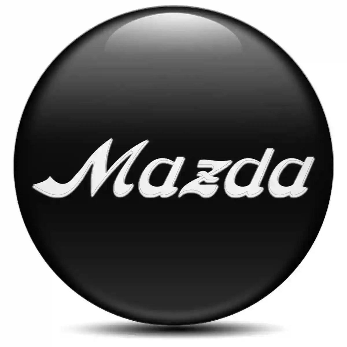 Mazda Logo Silicone Sticker Premium Quality