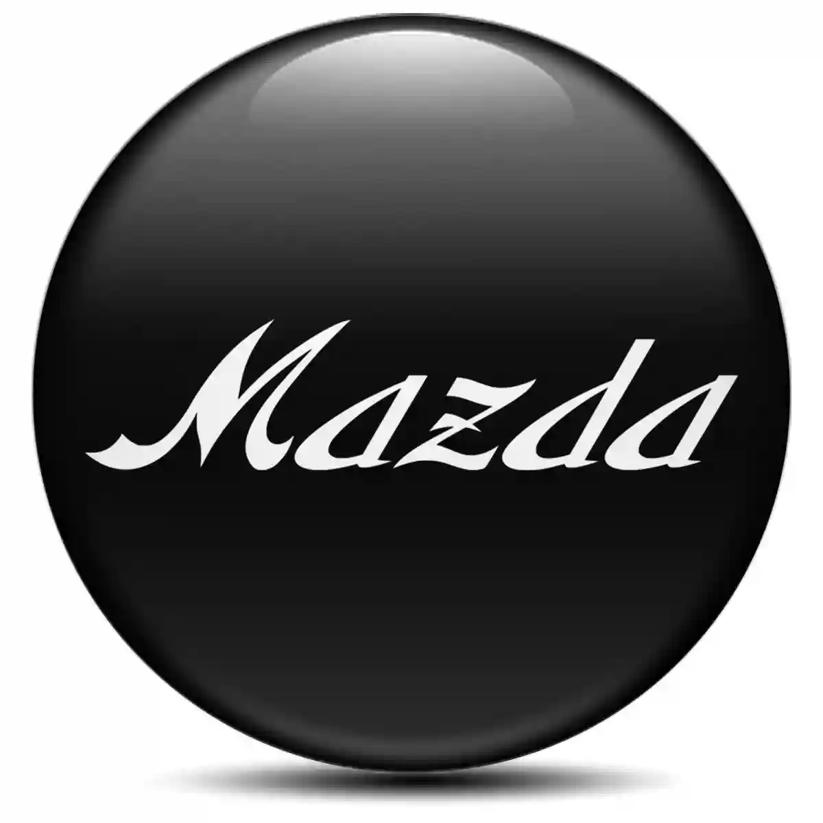 Mazda Logo Silicone Sticker Premium Resin