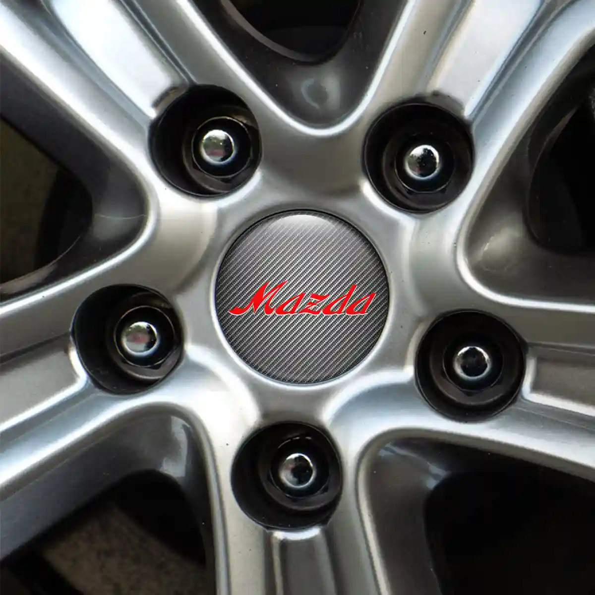 Mazda Logo Sticker Interior Design