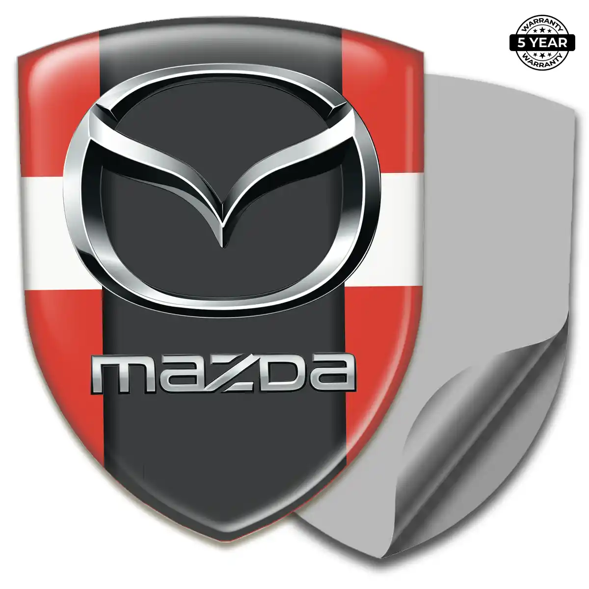 Mazda Logo Sticker Refined Design