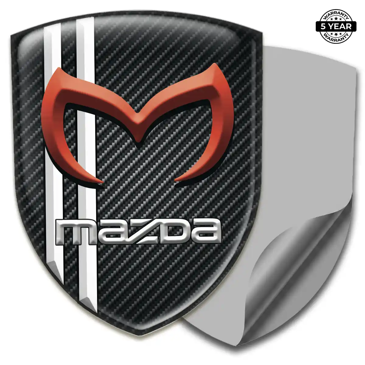 Mazda Logo Sticker Sleek Style
