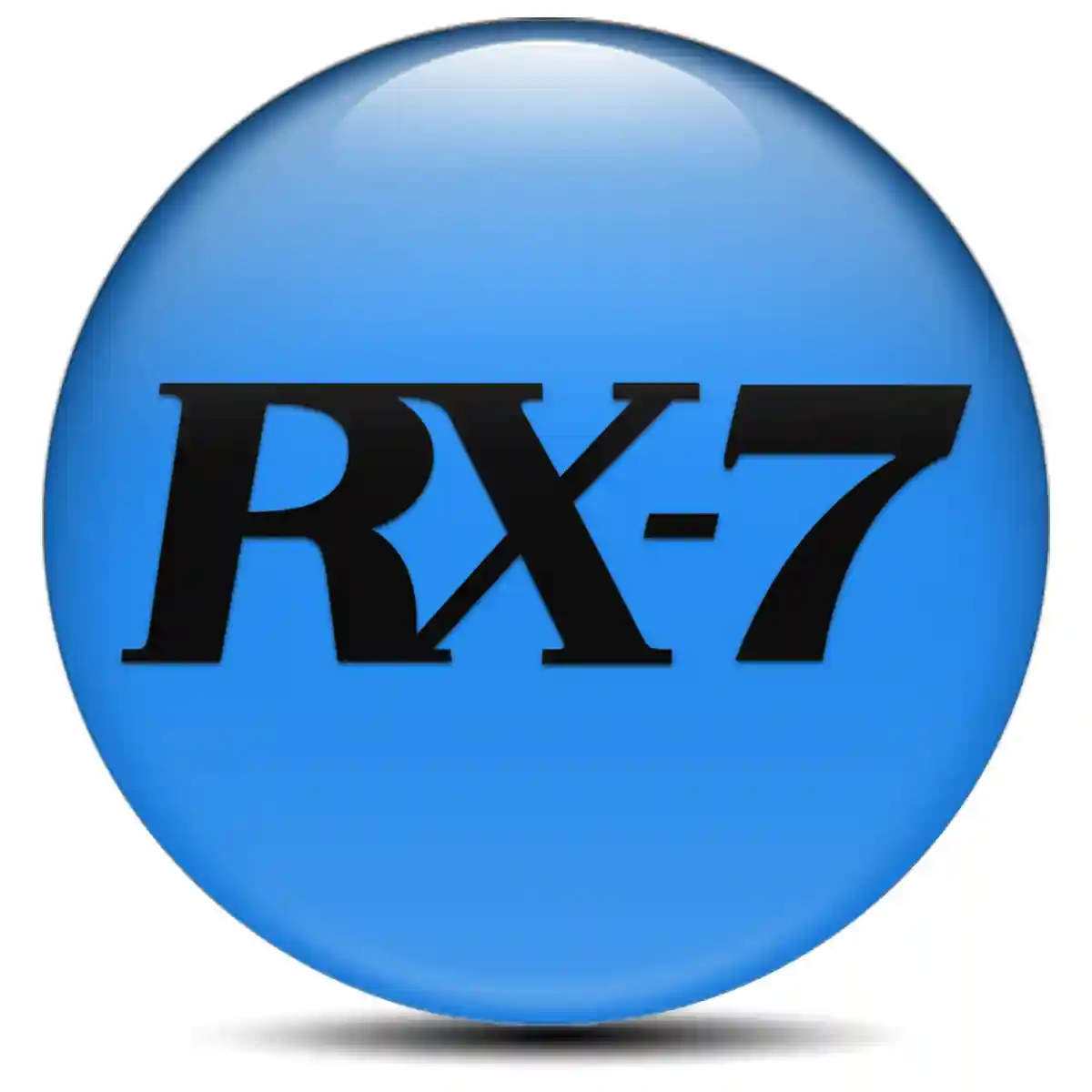 Mazda RX 7 Logo Silicone Emblem Stylish Design