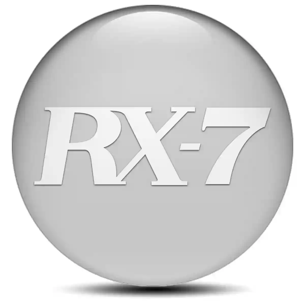 Mazda RX 7 Silicone Sticker Self-Adhesive Stylish Design