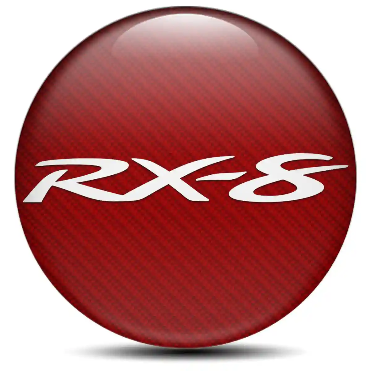Mazda RX 8 Badge Emblems Center Cap Stylish Design