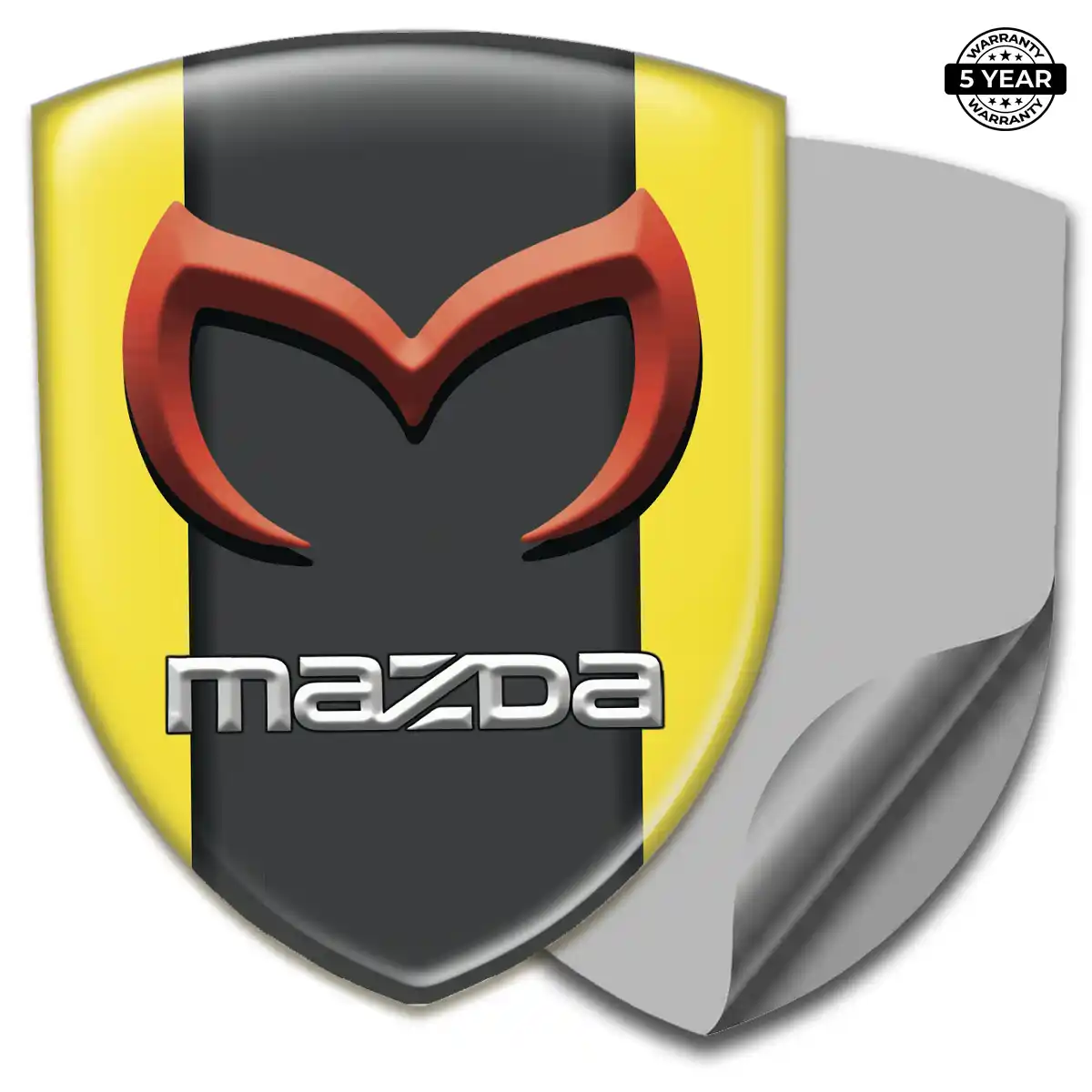 Mazda Silicone Badge Refined Design