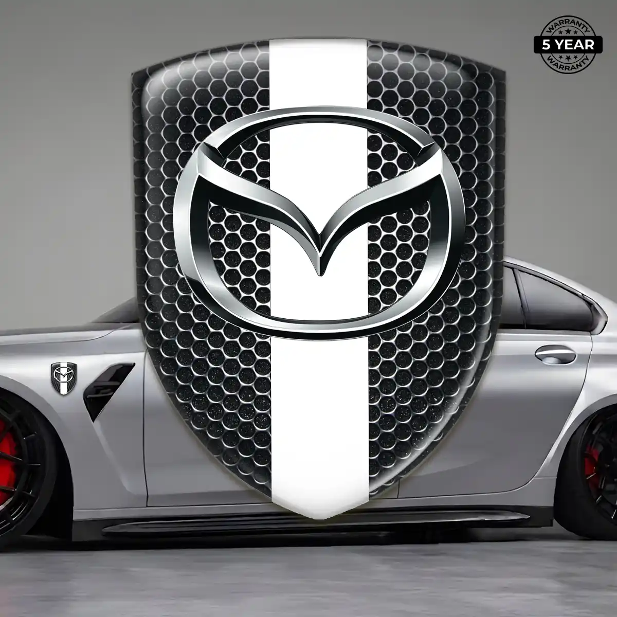 Mazda Silicone Emblem Refined Design