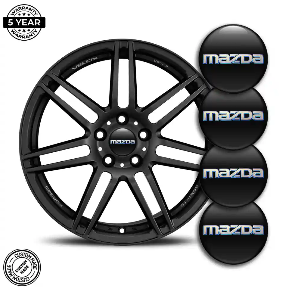 Mazda Silicone Emblem Self-Adhesive Exterior Design