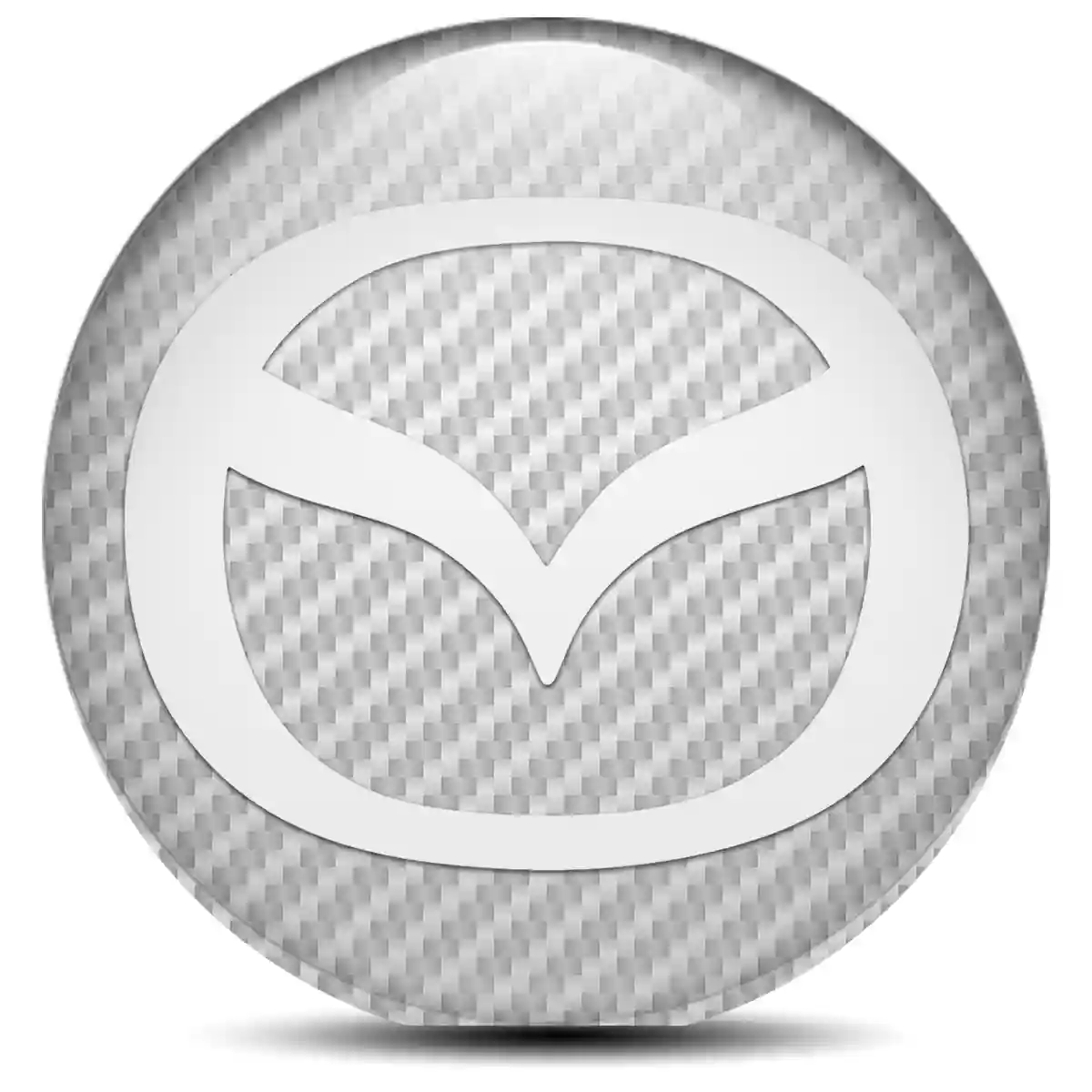 Mazda Silicone Emblem Self-Adhesive Luxury Edition