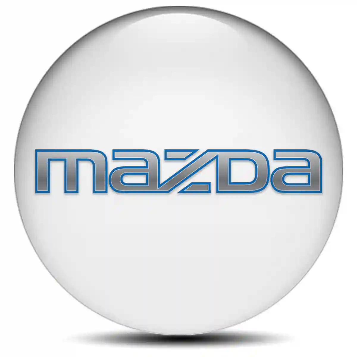 Mazda Silicone Sticker Self-Adhesive High Quality