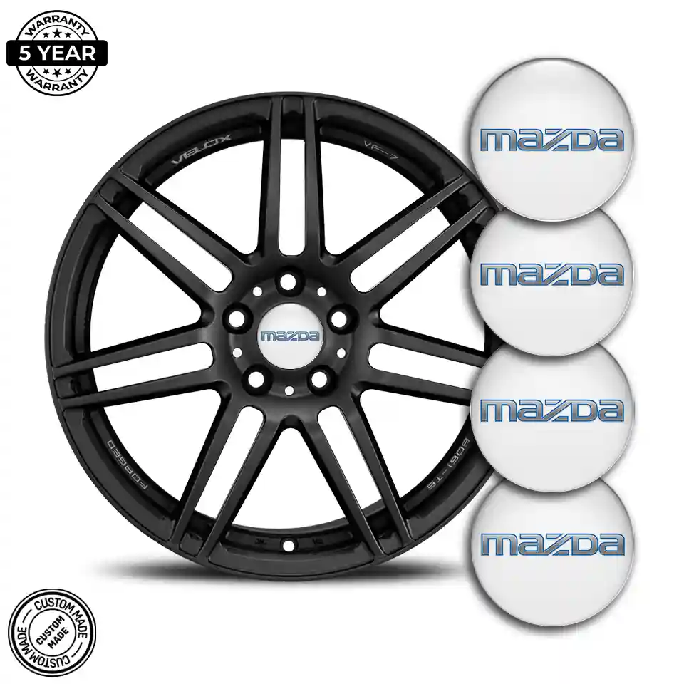 Mazda Silicone Sticker Self-Adhesive High Quality