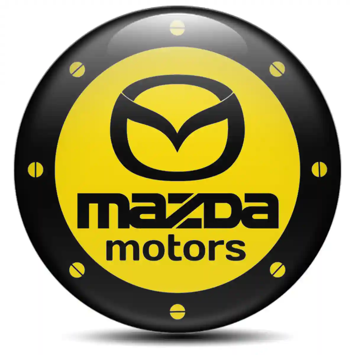 Mazda Silicone Sticker Self-Adhesive Luxury Edition
