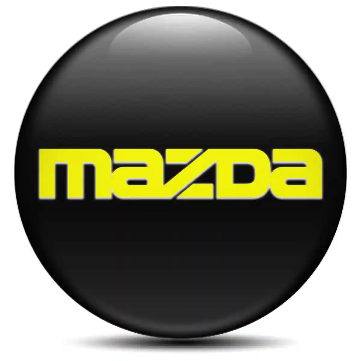 Mazda Silicone Sticker Self-Adhesive Premium Resin