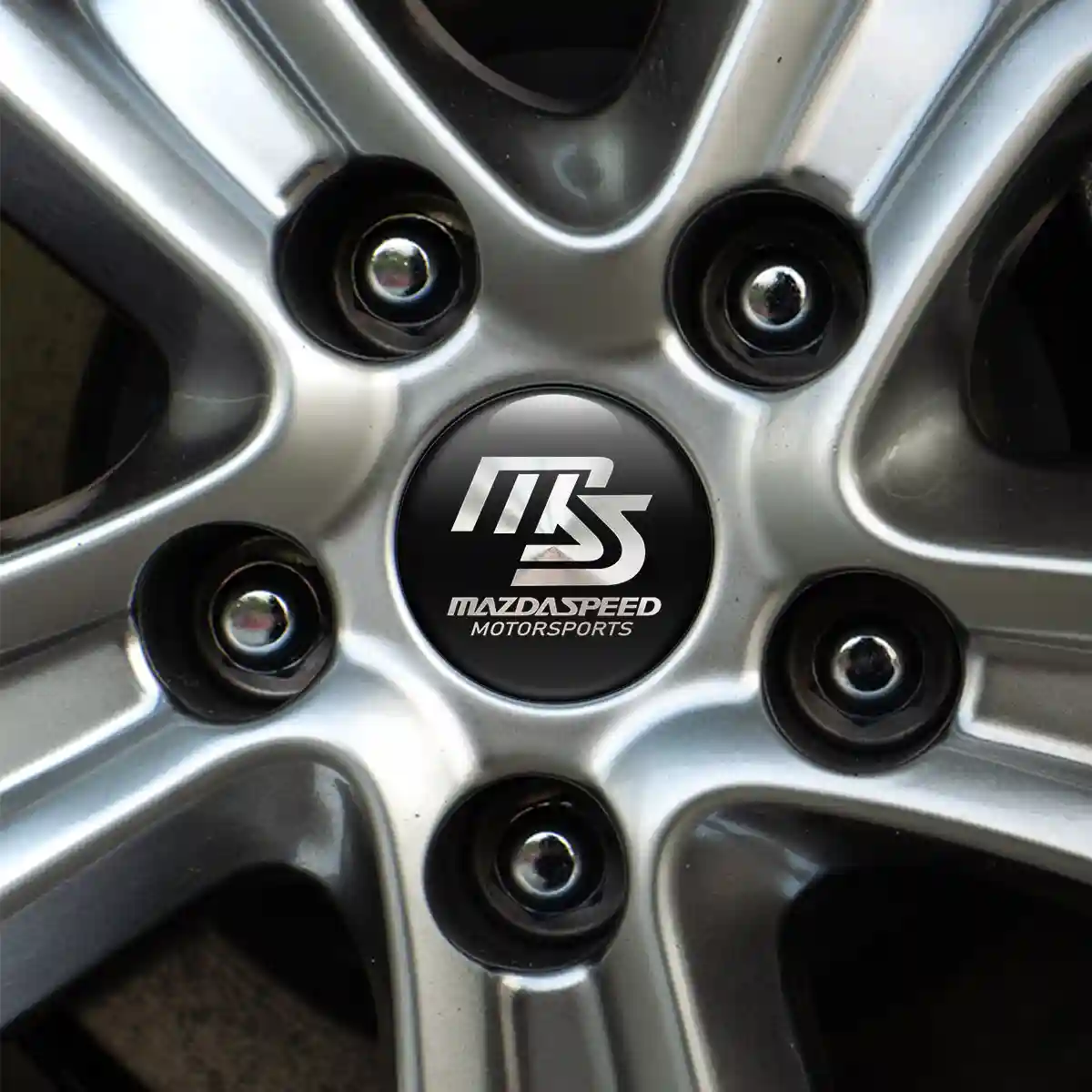 Mazda Speed Badge Emblems Center Cap Stylish Design