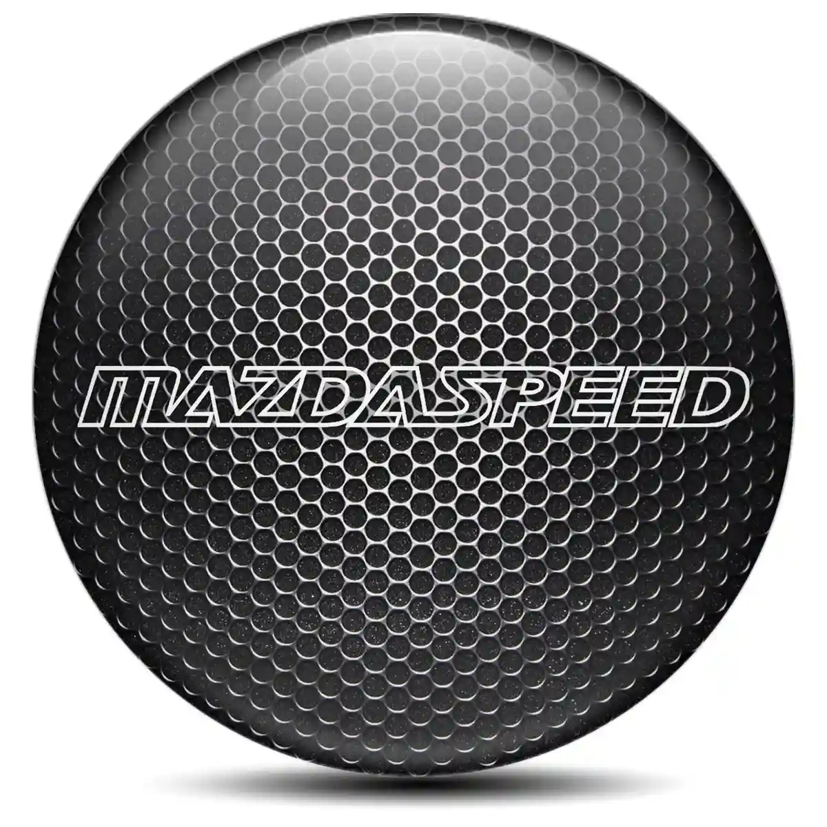 Mazda Speed Domed Emblem Stylish Design