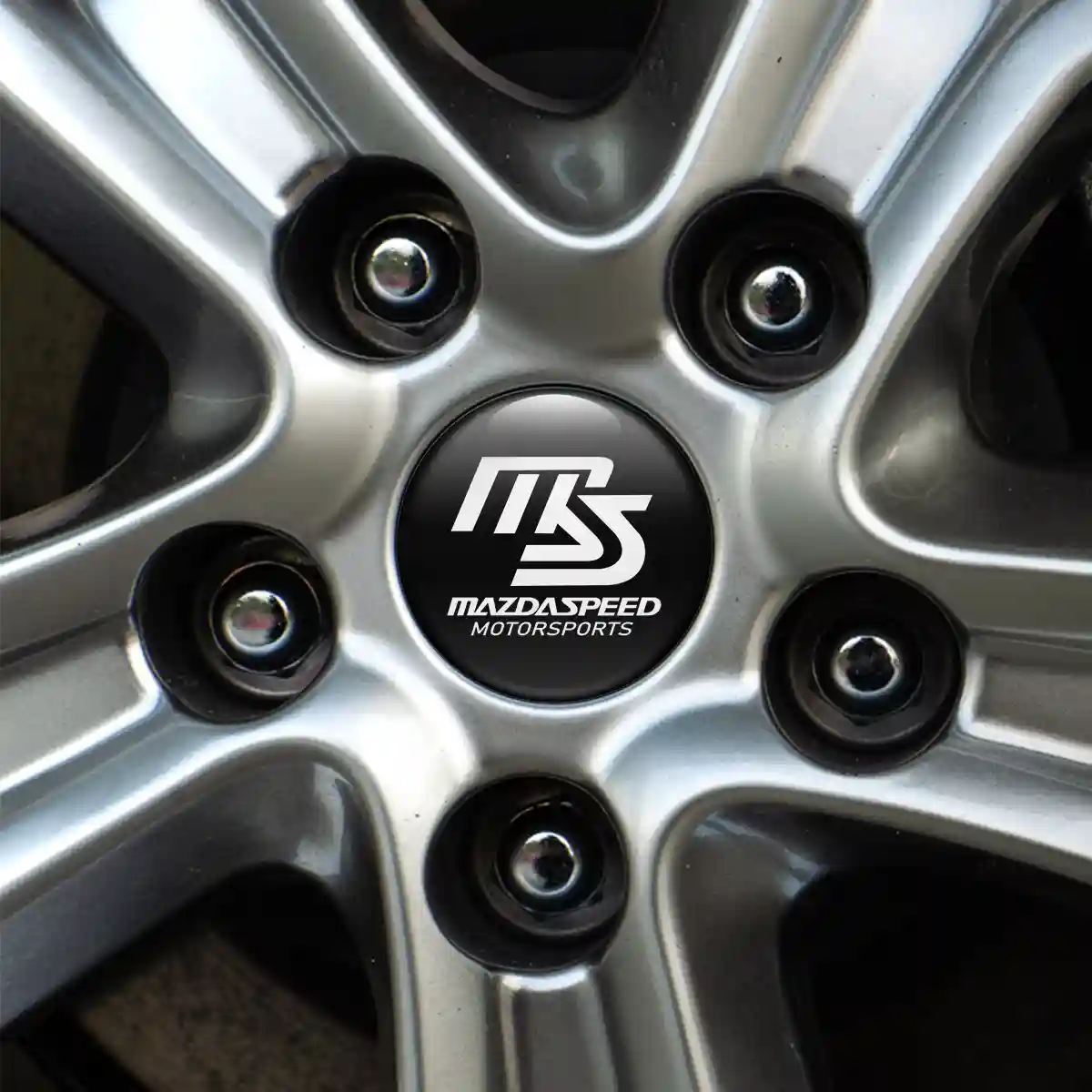 Mazda Speed Domed Sticker Self-Adhesive Stylish Design