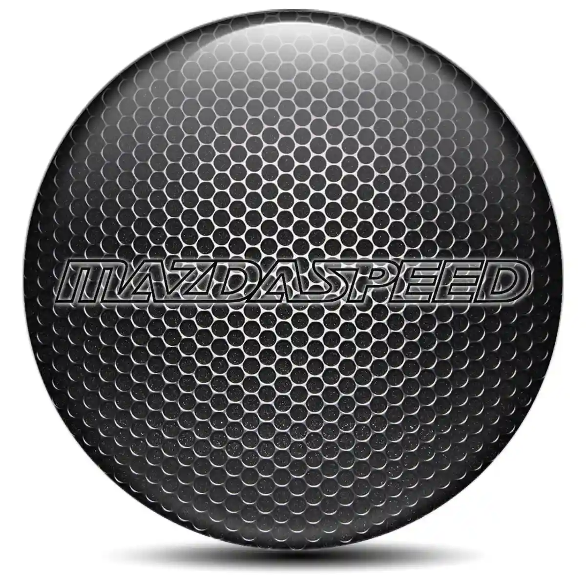 Mazda Speed Emblem Center Hub Cap Self-Adhesive Stylish Design