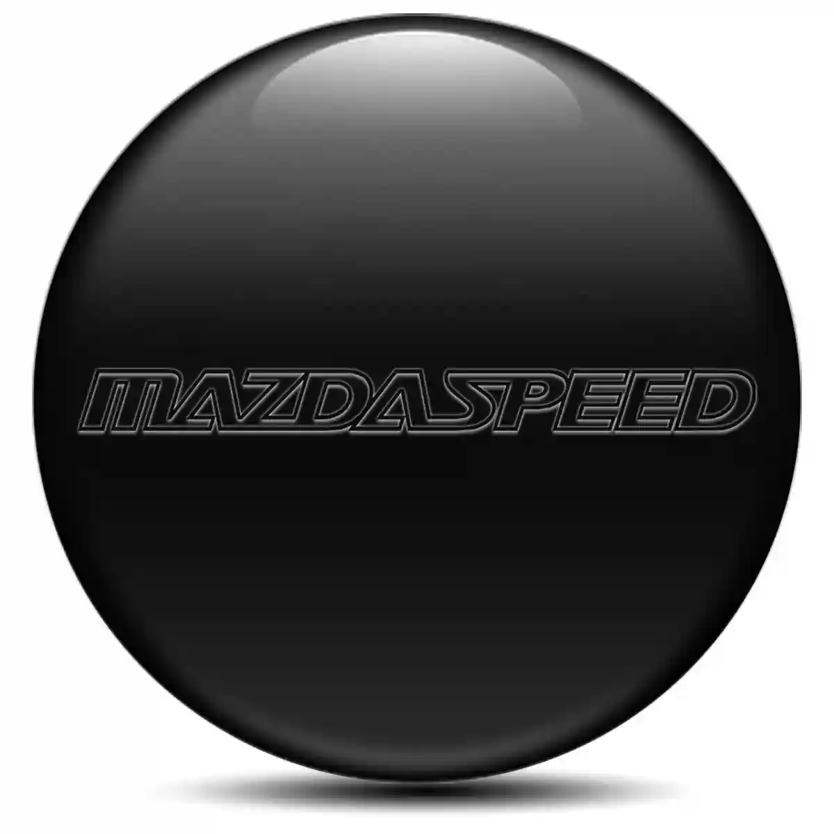 Mazda Speed Silicone Emblem Stylish Design