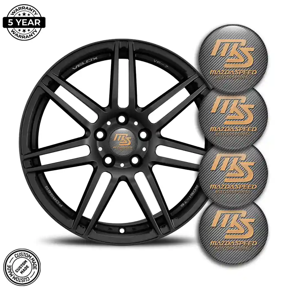 Mazda Speed Silicone Sticker Stylish Design