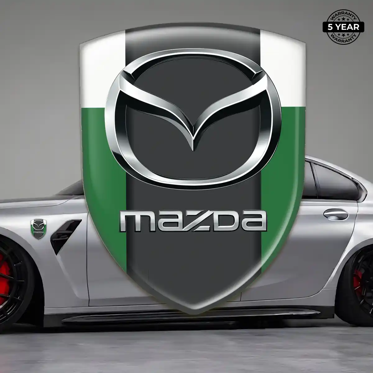 Mazda Vehicle Logo Sticker Sleek Style