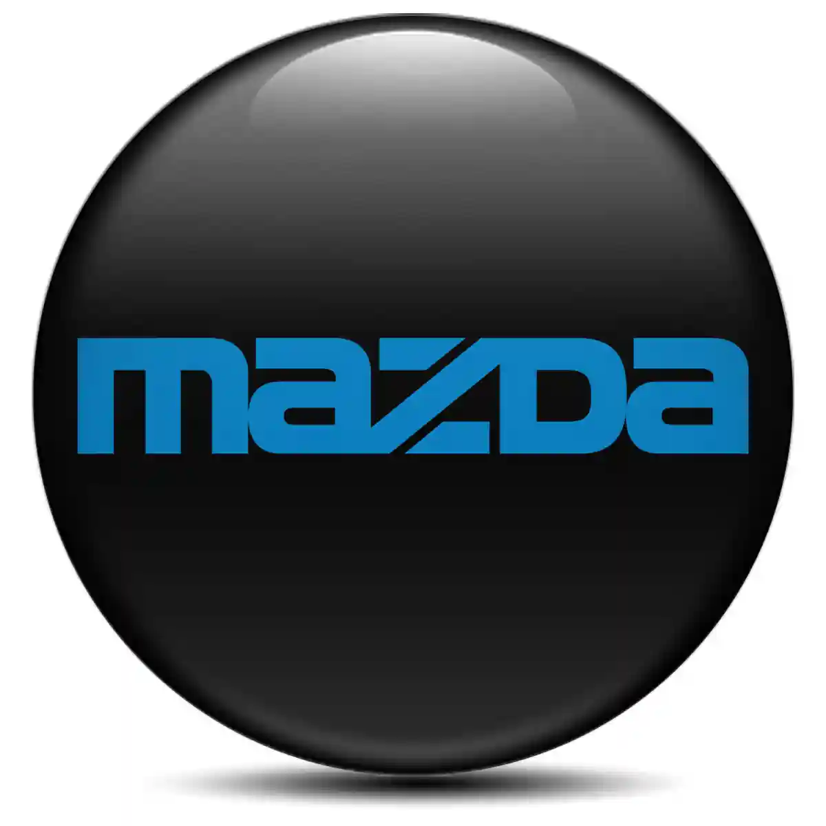 Mazda Wheel Emblem Self-Adhesive Branded Edition