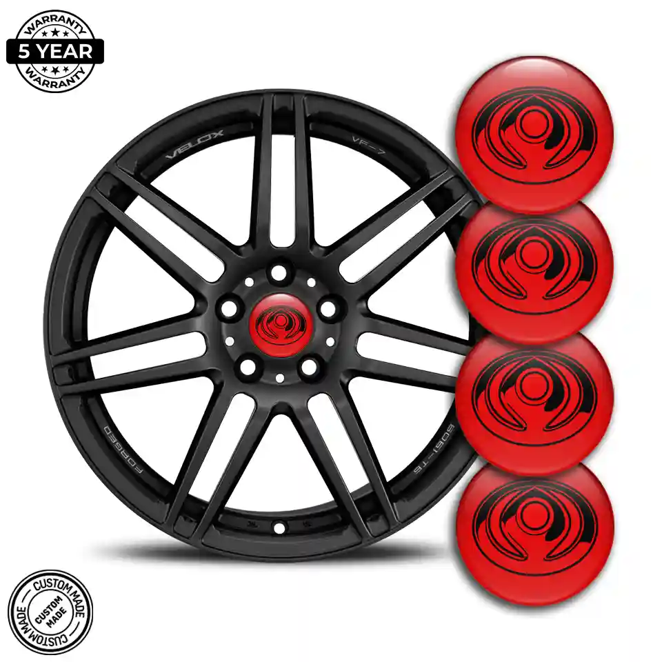 Mazda Wheel Emblem Self-Adhesive Exterior Design