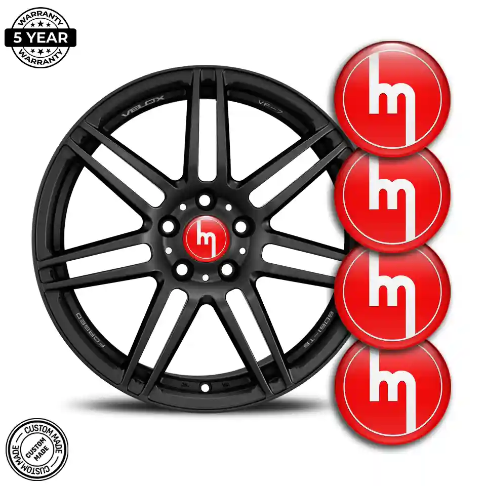 Mazda Wheel Emblem Self-Adhesive Luxury Edition