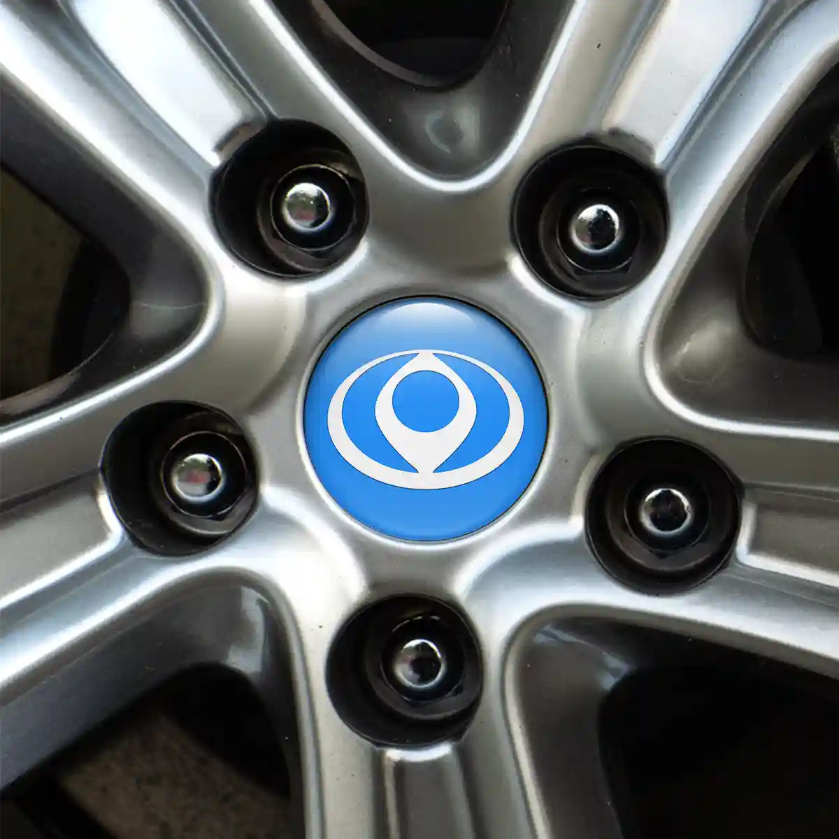 Mazda Wheel Emblem Self-Adhesive Premium Quality