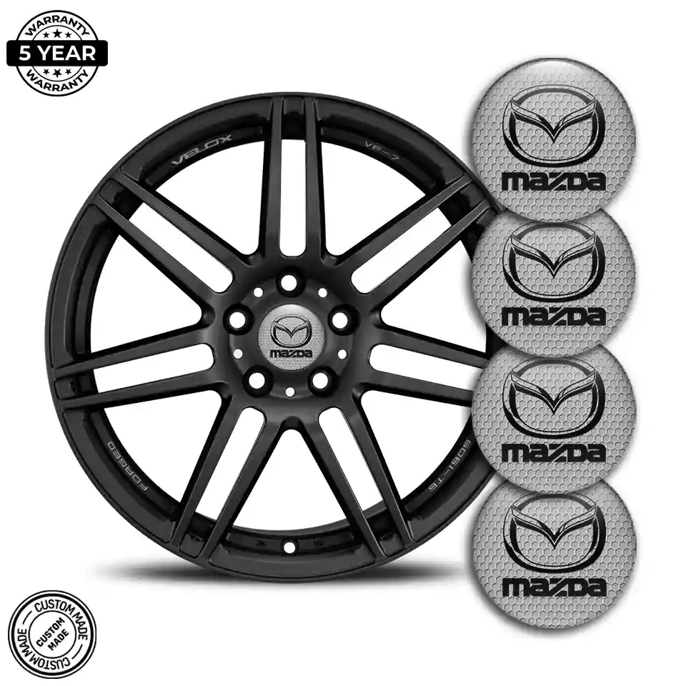Mazda Wheel Emblem Self-Adhesive Tuning Car
