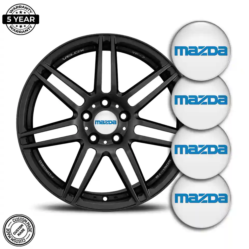 Mazda Wheel Emblems Branded Edition