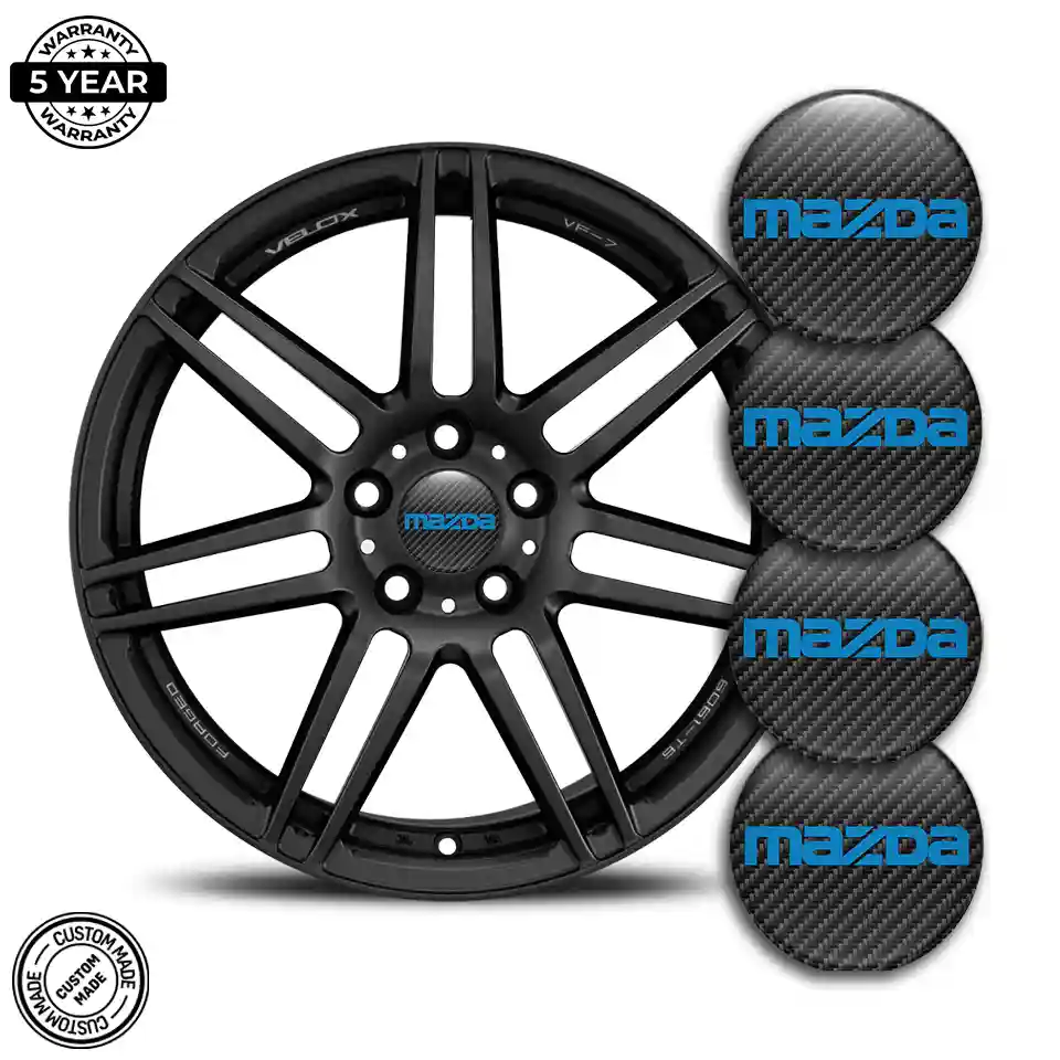 Mazda Wheel Emblems Tuning Car