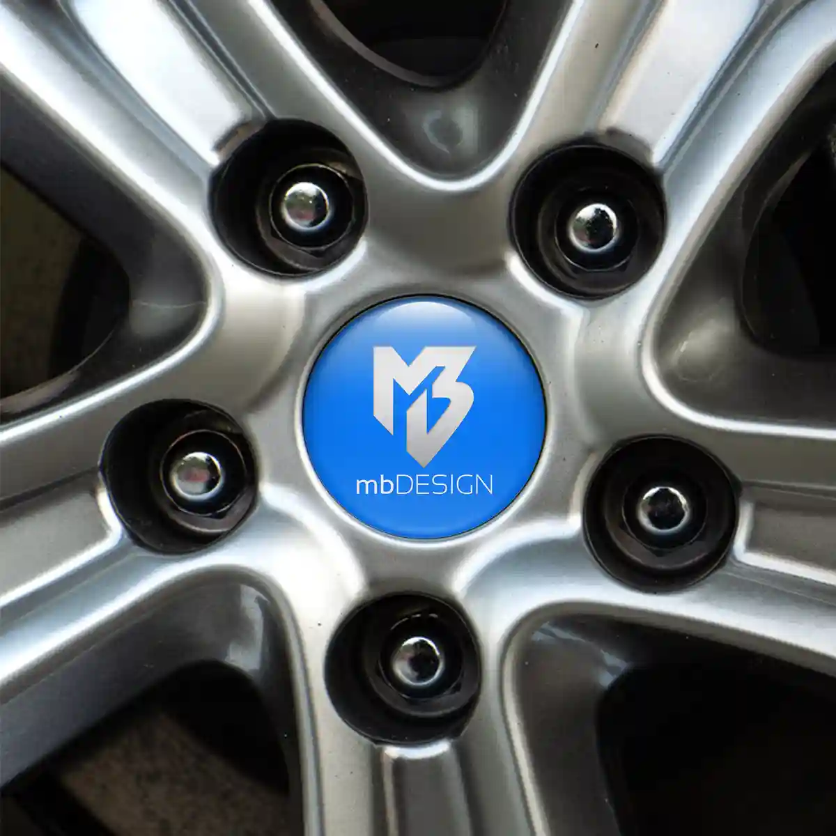 mbDesign Logo Sticker Sleek Style